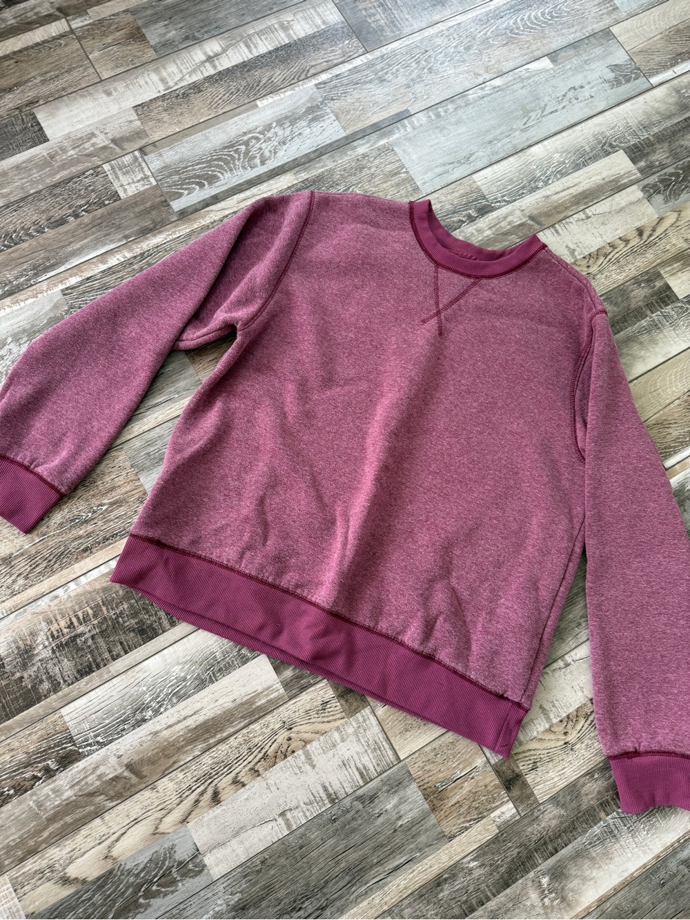Women's Crewneck Sweater - Berry